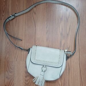 Jen&Co‎ Tassel Flap Crossbody Purse with Grommets